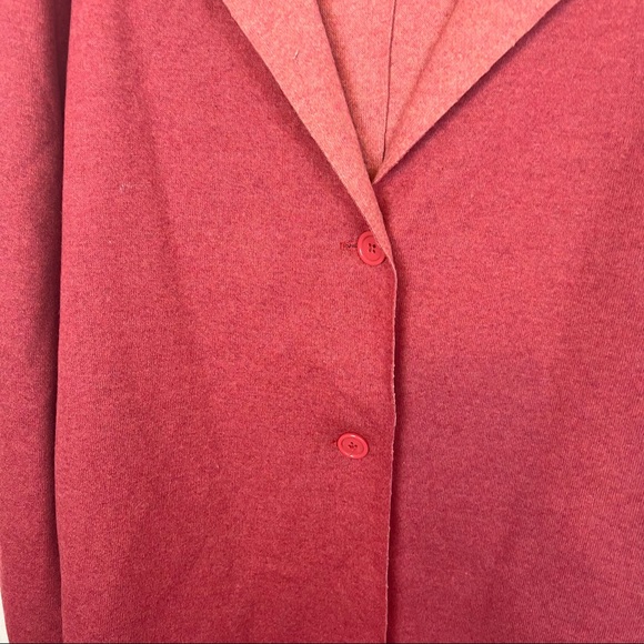 Woman Within Wool Blend Coat Two Toned Pink, size 2X 26/28 - Picture 2 of 7